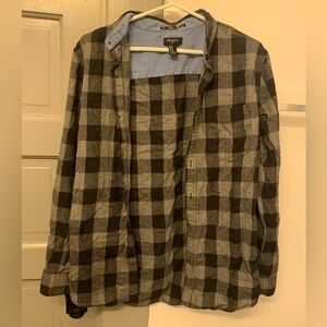 Men’s dark flannel